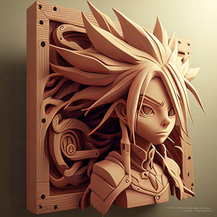 3D model Tales of Symphonia Chronicles game (STL)